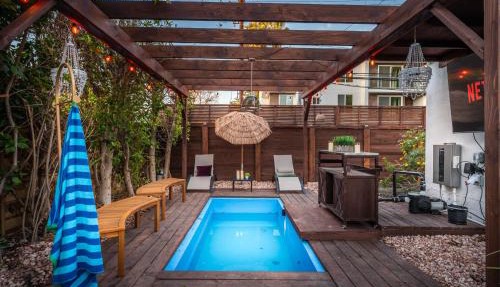 Modern 3BR with Patio Pool & Prime Hollywood Spot