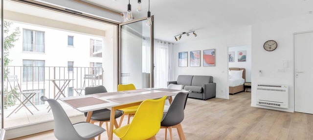 Modern Apt with Balcony -6P-Proche Disney/Paris