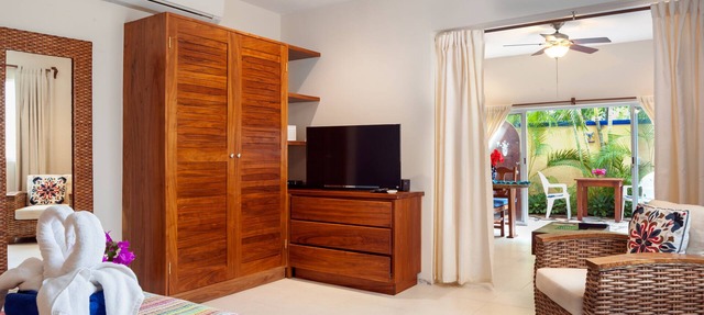 Modern, comfortable, well-appointed apartment with private garden courtyard.