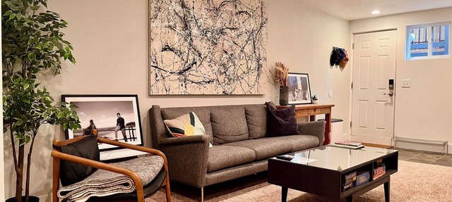 Modern Designed Basement in Central Boulder