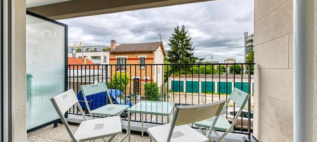 Moulin à Vent A14 - Appt pour 4 avec balcon
