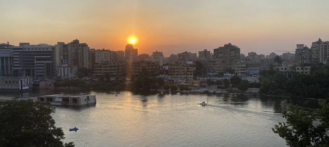 Nile view cozy 2 bedrooms fully furnished apartment in Zamalek Cairo stays