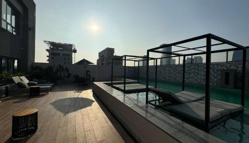 O1918 Sua casa na Vila Olimpia com piscina e academia e ar condicionado