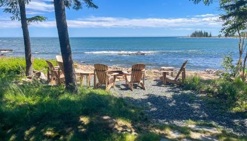 Oceanfront Prospect Harbor House w/Deck, View