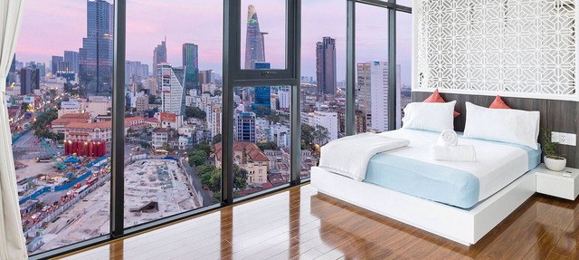 Premium suite panaromic view Ben Thanh Market
