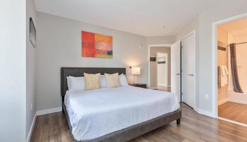 Private Apt Seaport with Gym