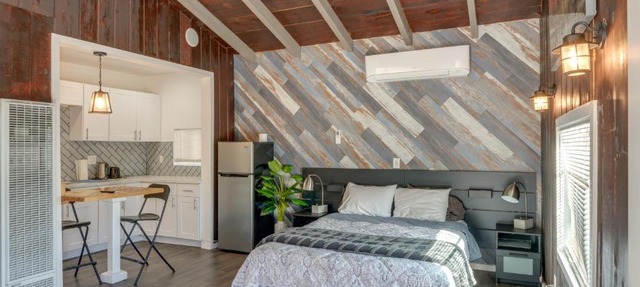 Private Deck & Views: Frazier Mountain Cabin