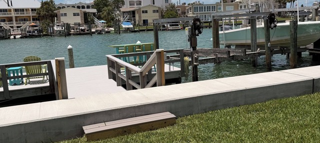 Quiet condo overlooking the water.