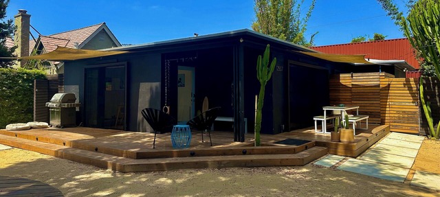 Rad Stay Mar Vista. Open concept two bedroom house with large private yard.