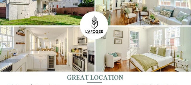 Serene 4 Bedroom Home near French Quarter with Wi-Fi and Parking