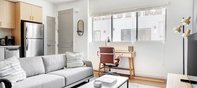 Serene Culver City 1BR w/Gym & Roof Lounge, Walkable Area, by Blueground