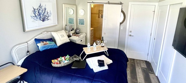Serene Del Mar Beach Private Entrance 1 BD 1 BA Suite.