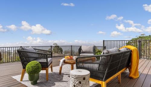 Serene Oceanview Escape with Expansive Deck home