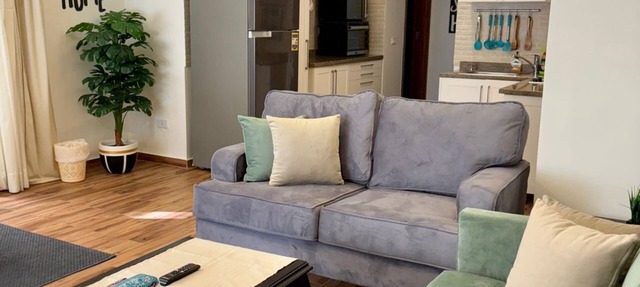 Serene & Styled 1BR Retreat in Compound - families & single travelers only