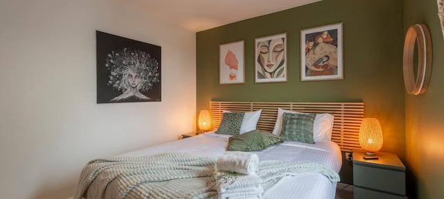 Sophos by Kleidos, Disney 15 min, 1 Lit King Size, appartement pour 6P avec parking