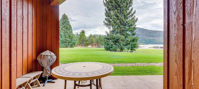 Steps to Shadow Mountain Lake: Grand Lake Condo