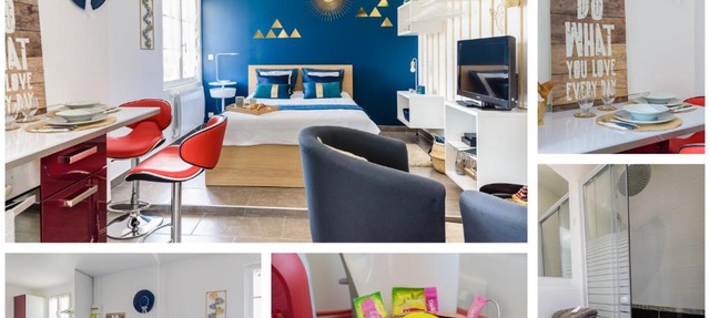 Studio Bleu - Parc Astérix - Mer de Sable - Villepinte - Aéroport CDG
