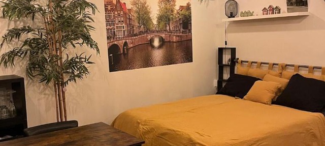 The Studio no windows 20 minutes by bus to downtown Amsterdam
