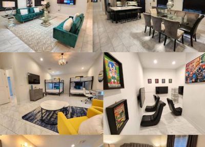 The Villa Orlando College Park Sleeps16 - Monthly Stays