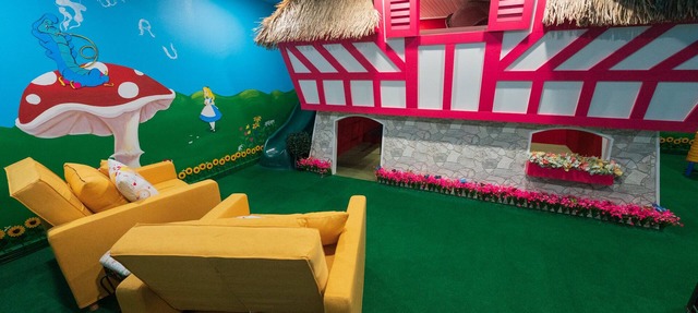 This Alice in Wonderland house has something for everyone!