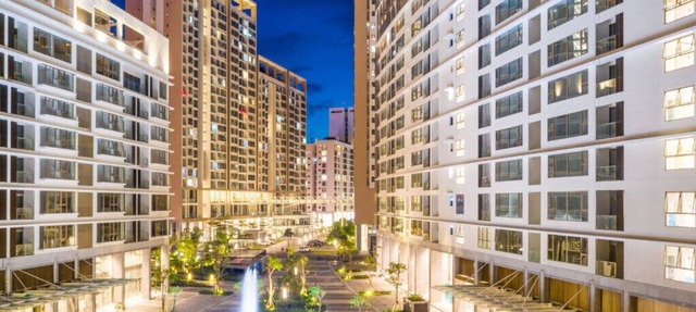 Three-bedroom apartment in Phu My Hung urban area