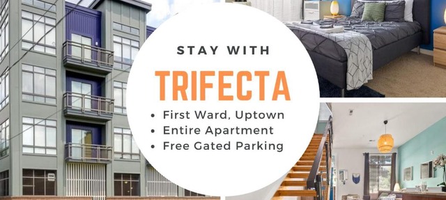Trifecta Ace Location Pool & Gym Superhost