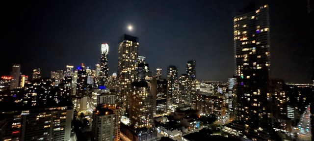 Two bedroom condo with a sky view! Best location downtown.