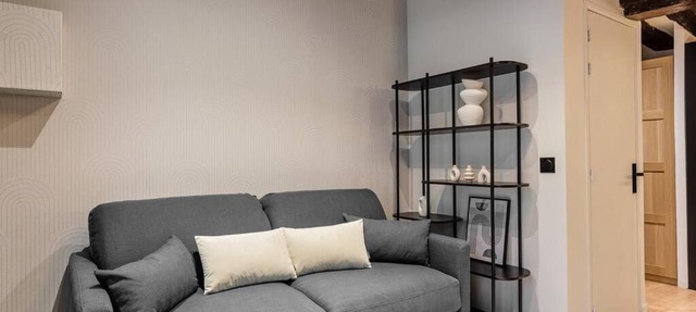 Typical Parisian Apartment in Le Marais#4 pers