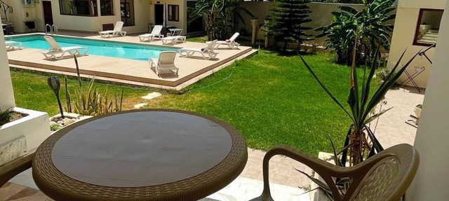 VIP poolside accommodation
