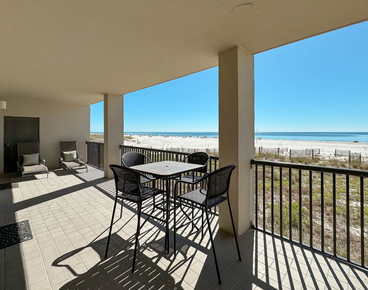 Private Gulf Front Balcony | Prime Orange Beach Location | The Palms | My Beach Getaways 1