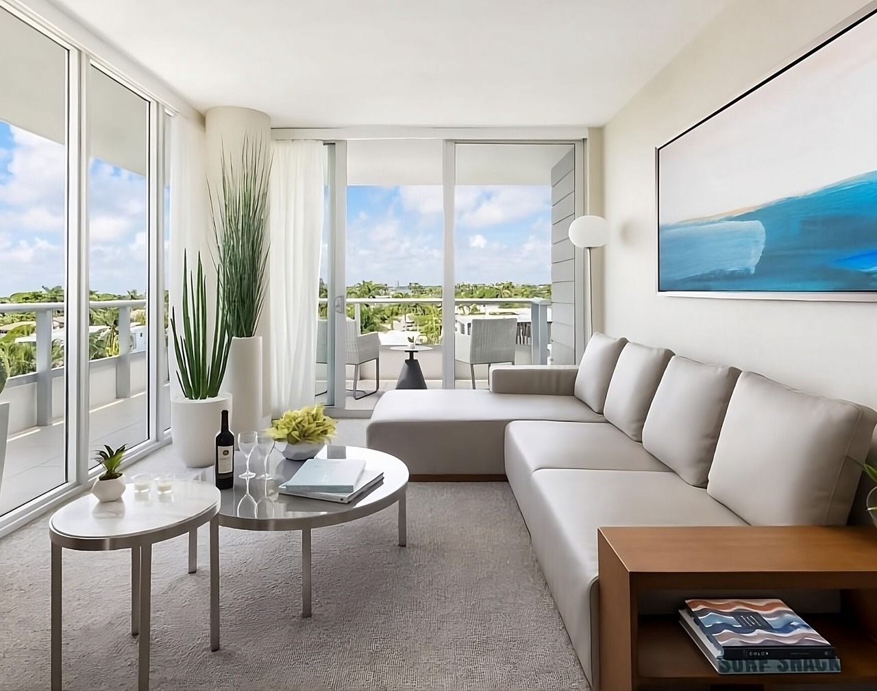 3 Grande Deluxe 2BR Suite With Balcony at The Altair Hotel Bay Harbor Miami! 1