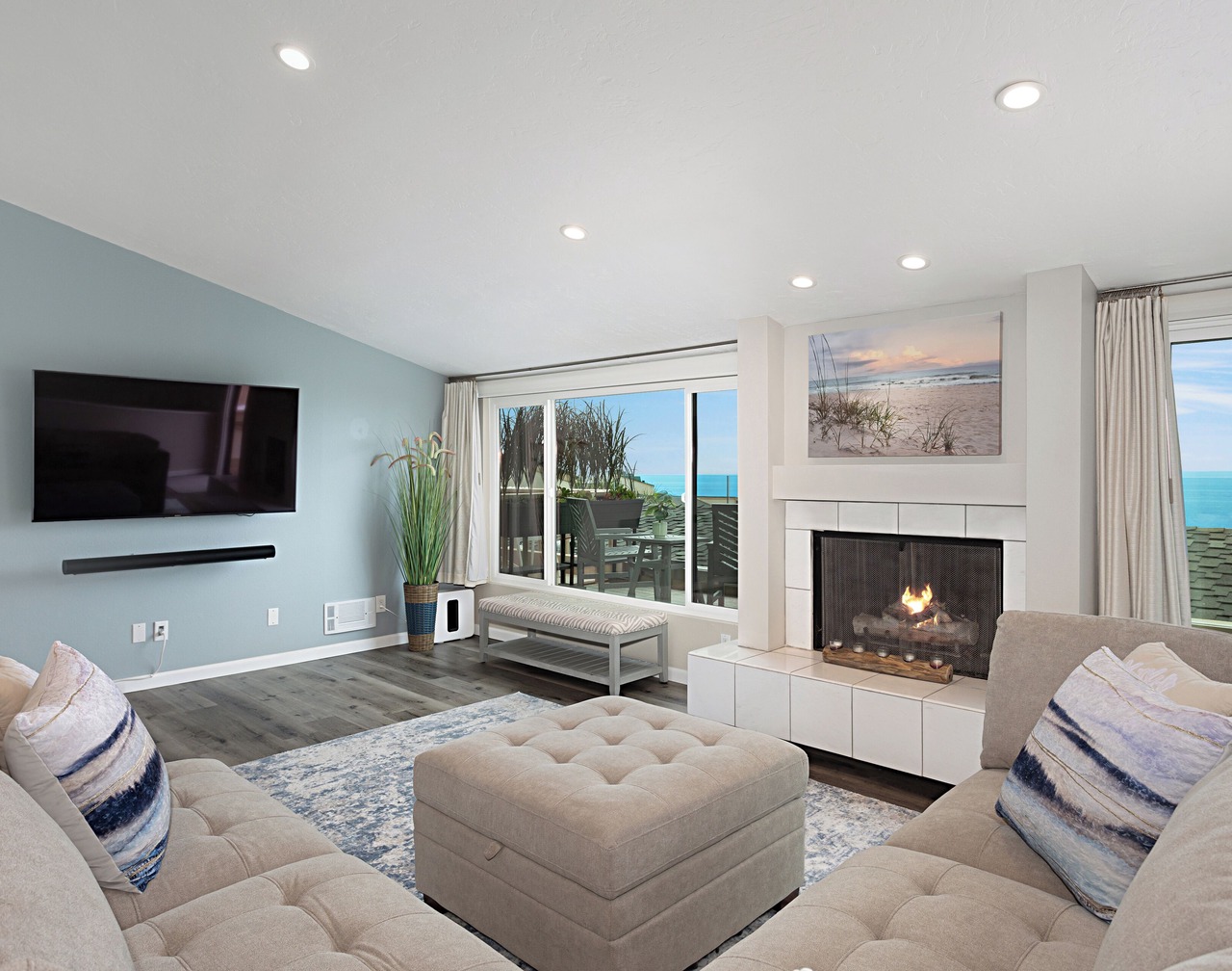 Coastal Retreat- Immaculate Ocean View Condo-Large Patio, Tennis, Pool 1
