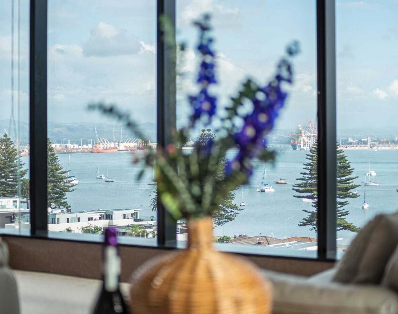Superb Elevated Sea Views with Heated Pool, Gym 1