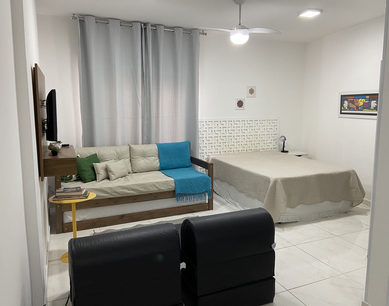 Cozy beachfront studio apartment 50m from the sea. Ouro Preto and Sabará 1