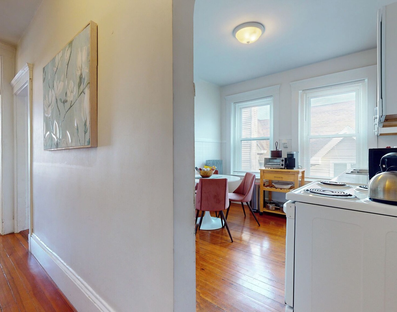 Sunny,spacious, sleeps 4, steps to MBTA,Hospitals. 1