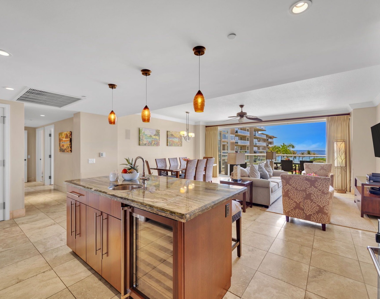 Honua Kai | Ocean View 3 BR Sleeps 8 | Car Incl. w/6+ Nights | HKH-425 by KBM 1