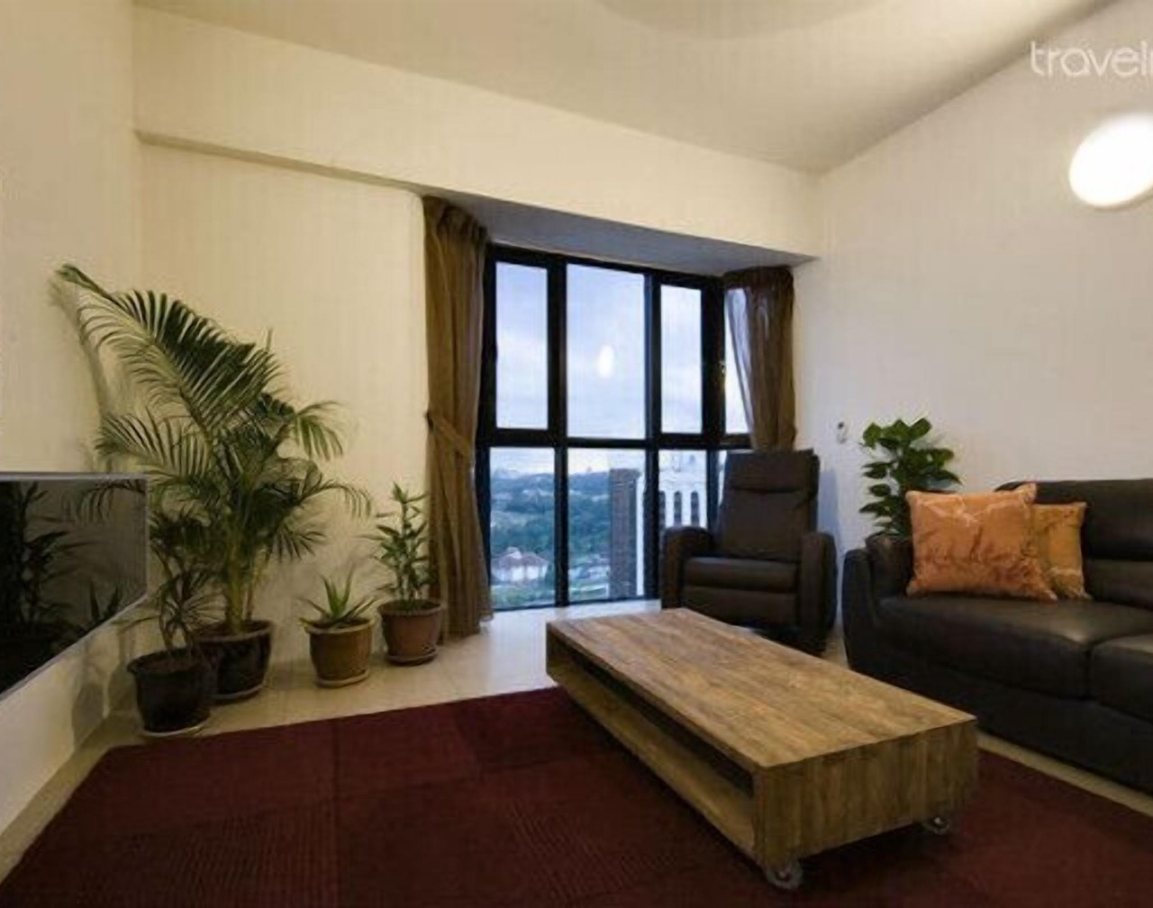 Relax in this peaceful central Kuala Lumpur oasis, perfect for families/groups 1