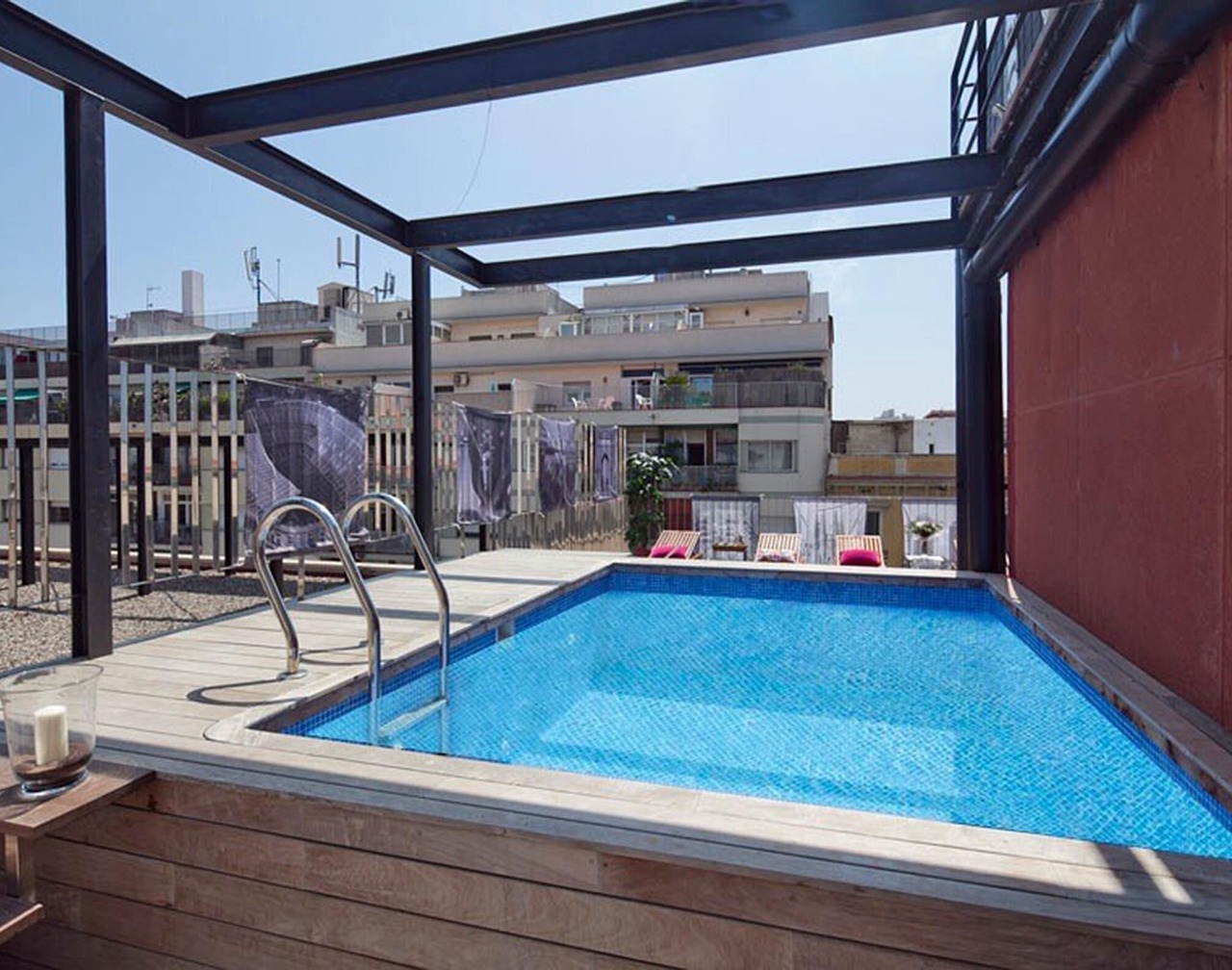 Near La Catedral del Mar - 3 rooms for 8 people with pool 1