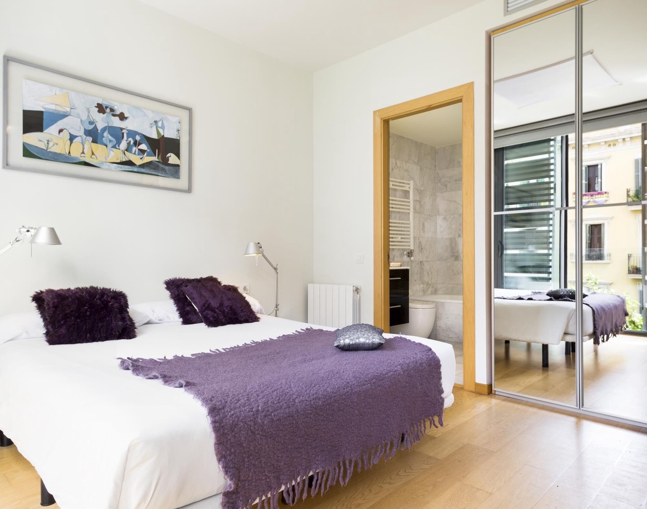 Near La Catedral del Mar - 3 rooms for 8 people with pool 1