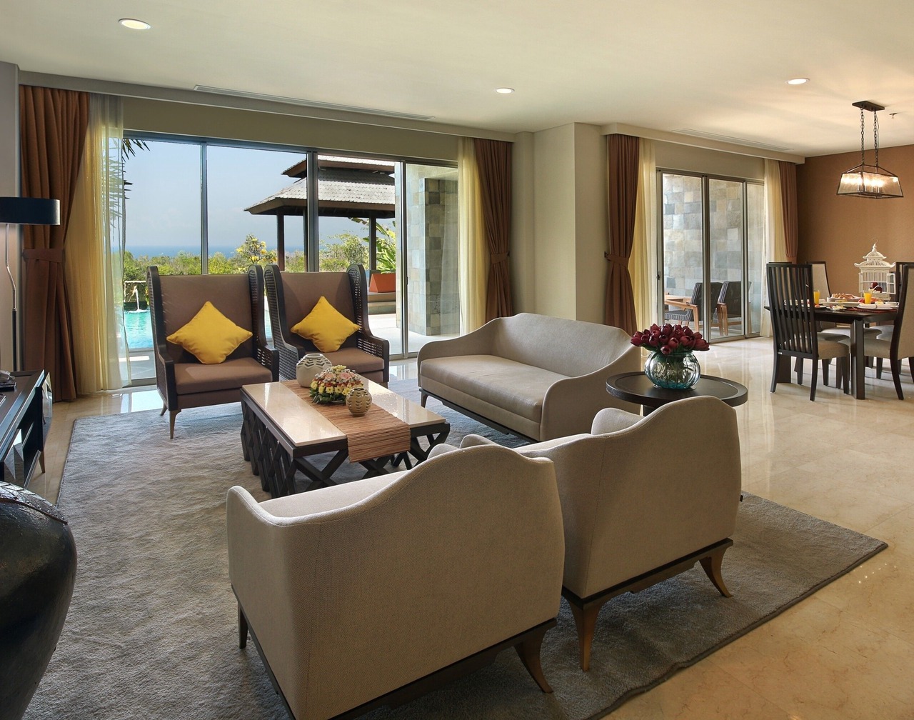 3 Bedrooms with private pool at Ayana Residences Jimbaran Bali 1