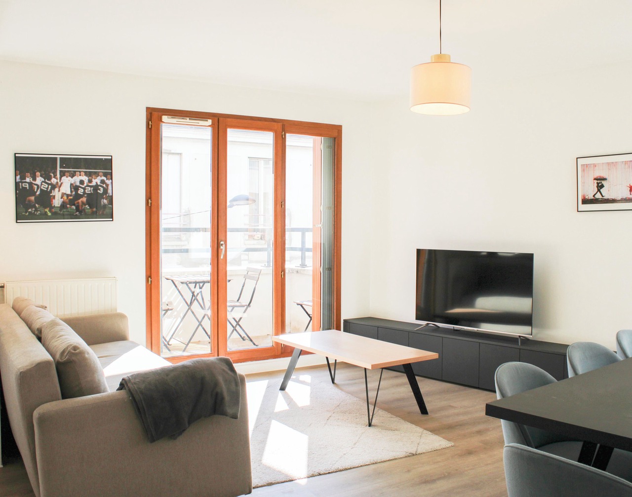 Large apartment with balcony - Stade de France 1