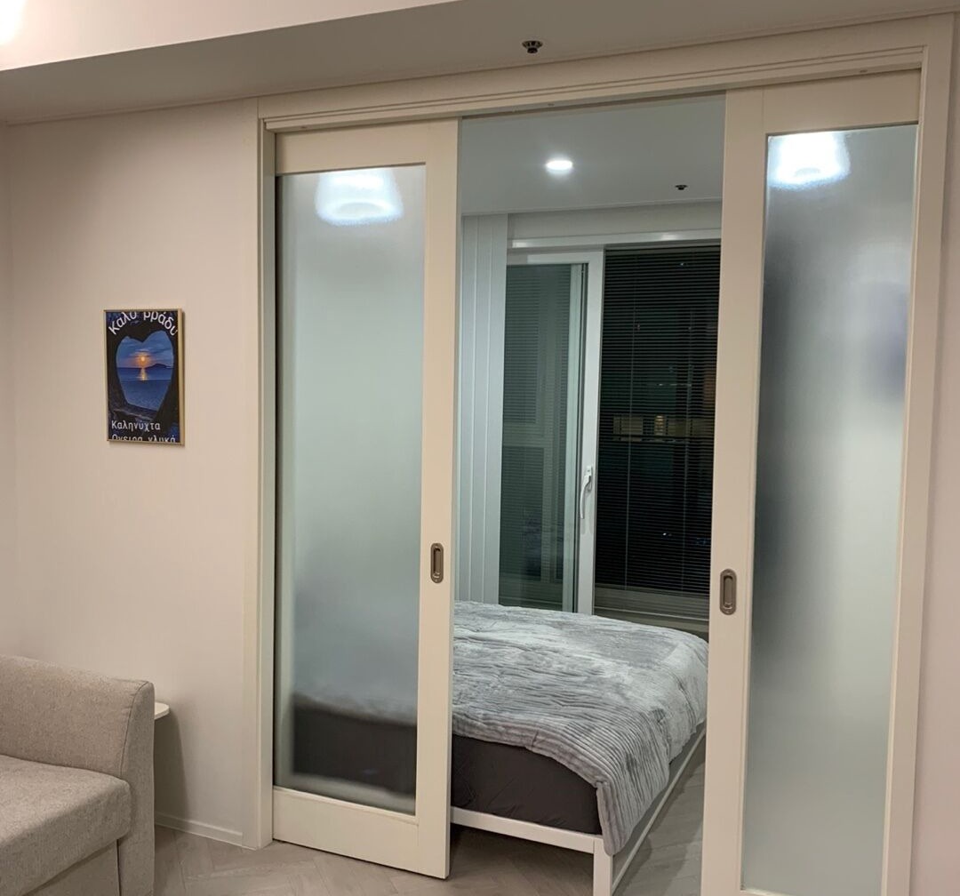 Center of Gangnam, Main Avenue Balcony view Apartment 1