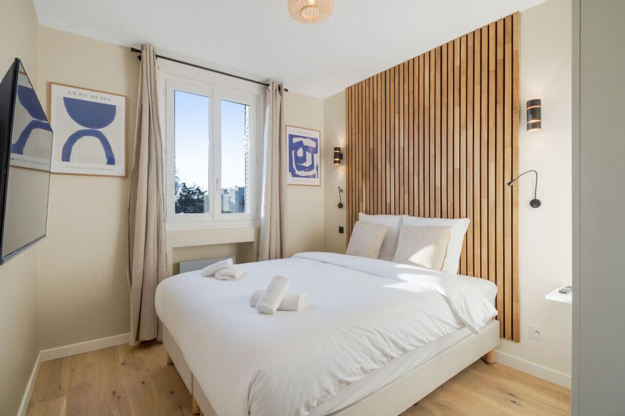 41.Appart 4Pers#1 Bedroom #Père Lachaise #Nation 1