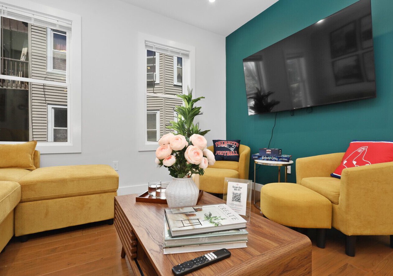 3BR2Bth TD Garden/BOS/MIT/Harvard/3 Parking Spaces 1