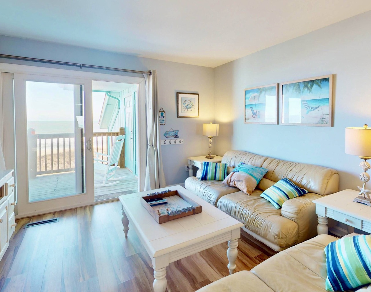 Oceanfront Top Floor w/Stunning Views, Pool, Beach Access, 3 King Beds, Walk to CB 1