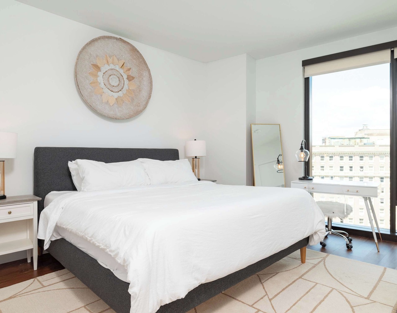 Back-Bay Lux Central 2BR Condo with Rooftop and Parking 1