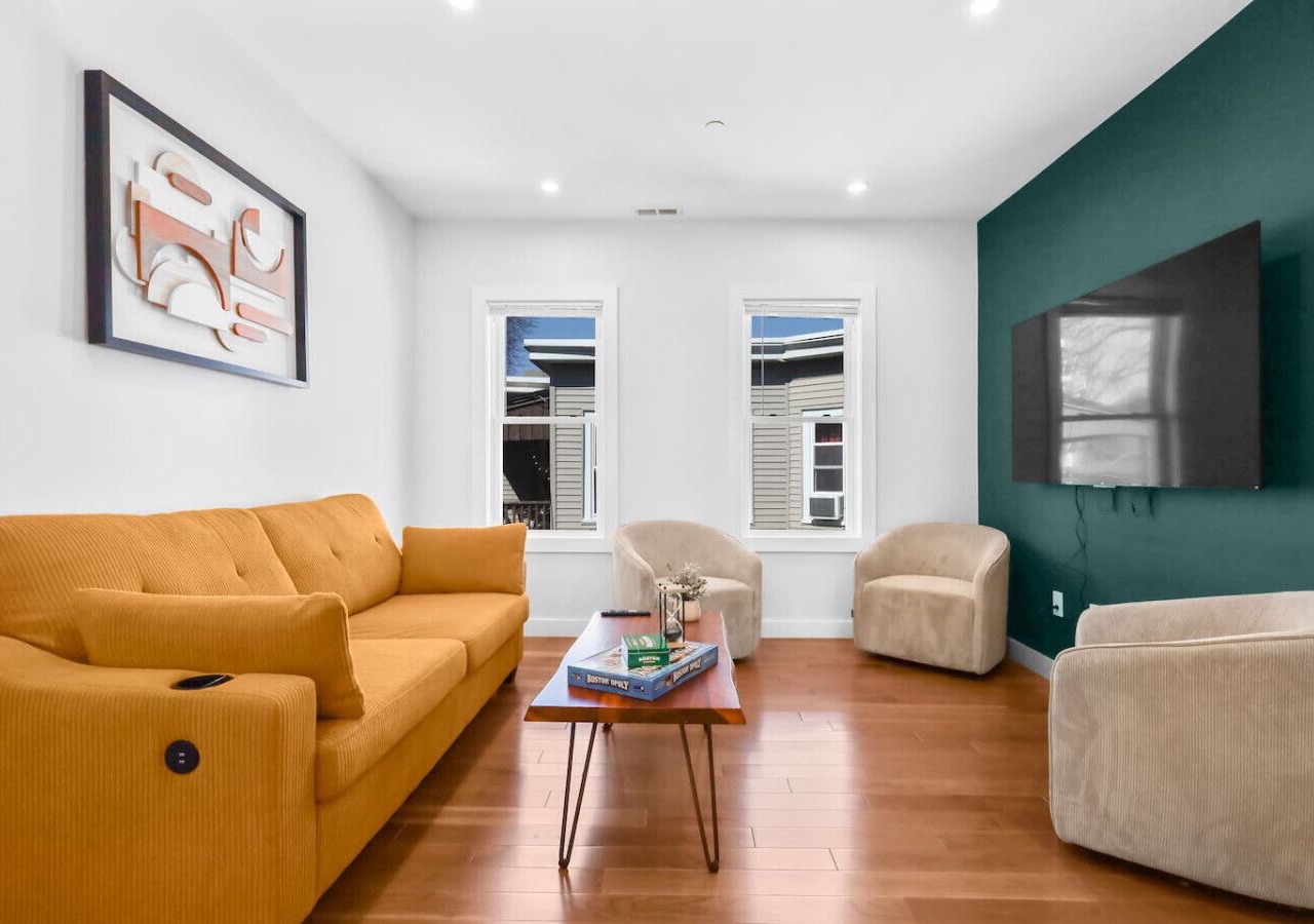 3BR2Bth TD Garden/MIT/Harvard/BOS/3 Parking Spaces 1