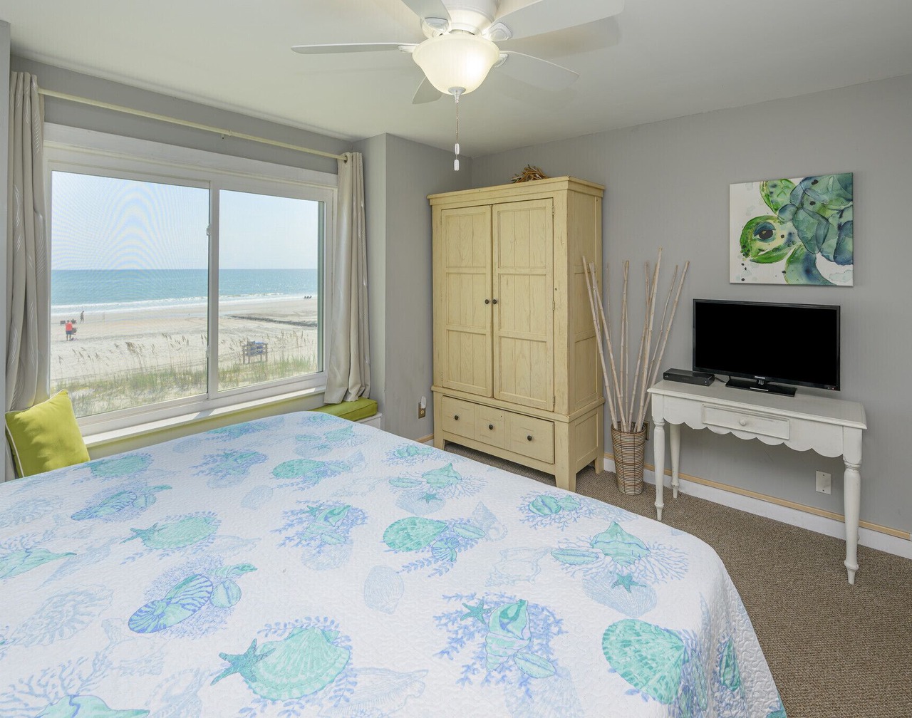 Oceanfront 3 BR Condo with Shared Pool! Sea Cloisters I 203A 1
