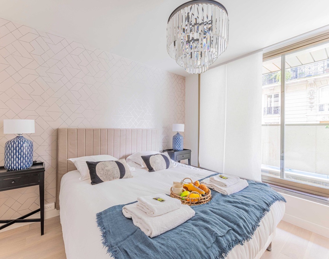 Cozy apartment ac. balcony - 1BR/4P - Eiffel Tower 1