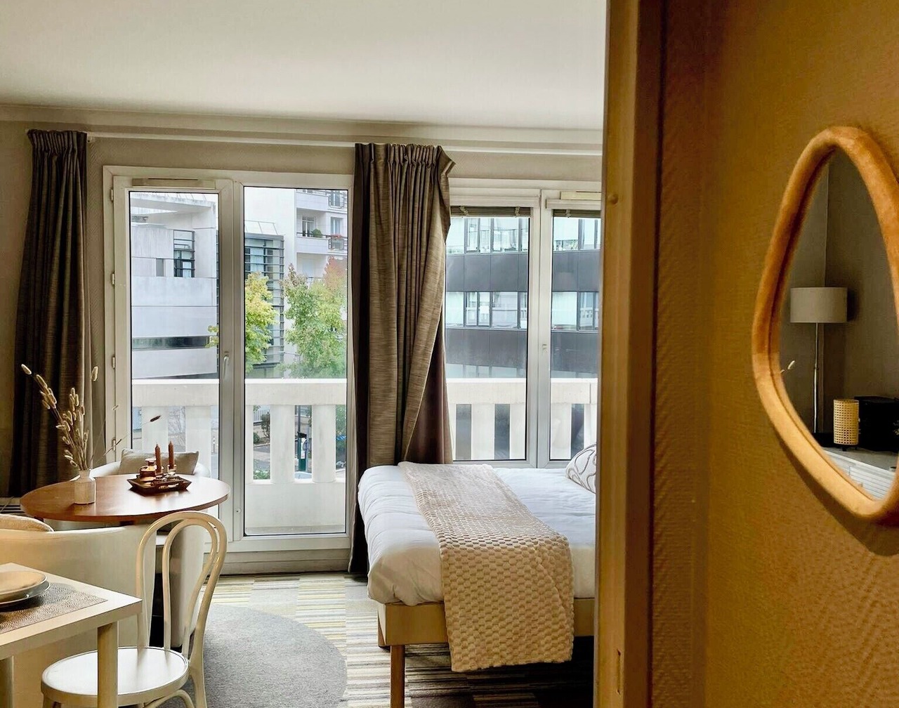 Paris Porte de Versailles Cosy Lodge 1 Appart, parking, wifi 4 pers 1